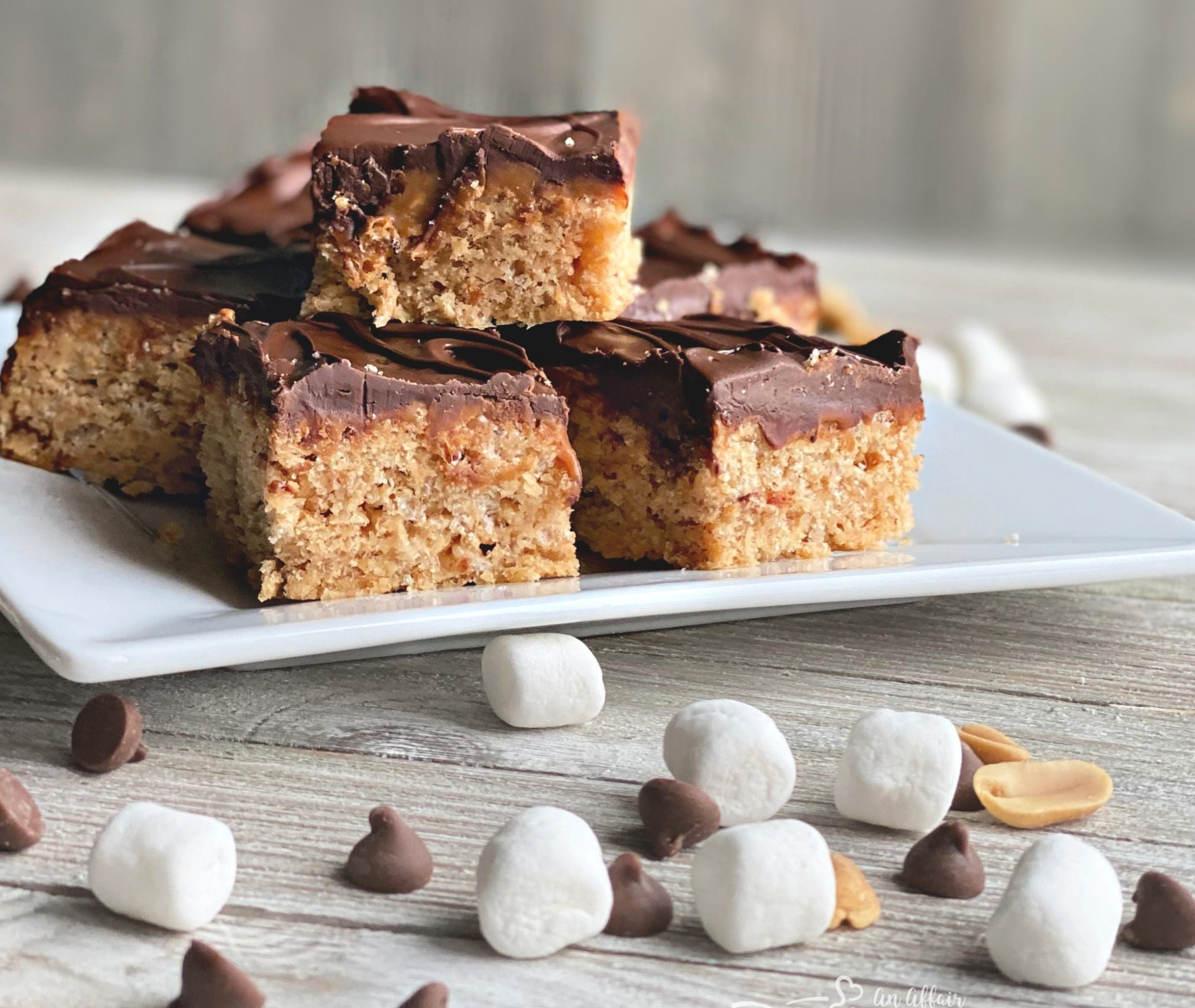Receta de barra Whatchamacallit