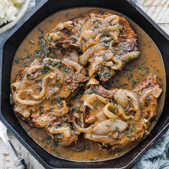 Receta de chuletas de cerdo asadas