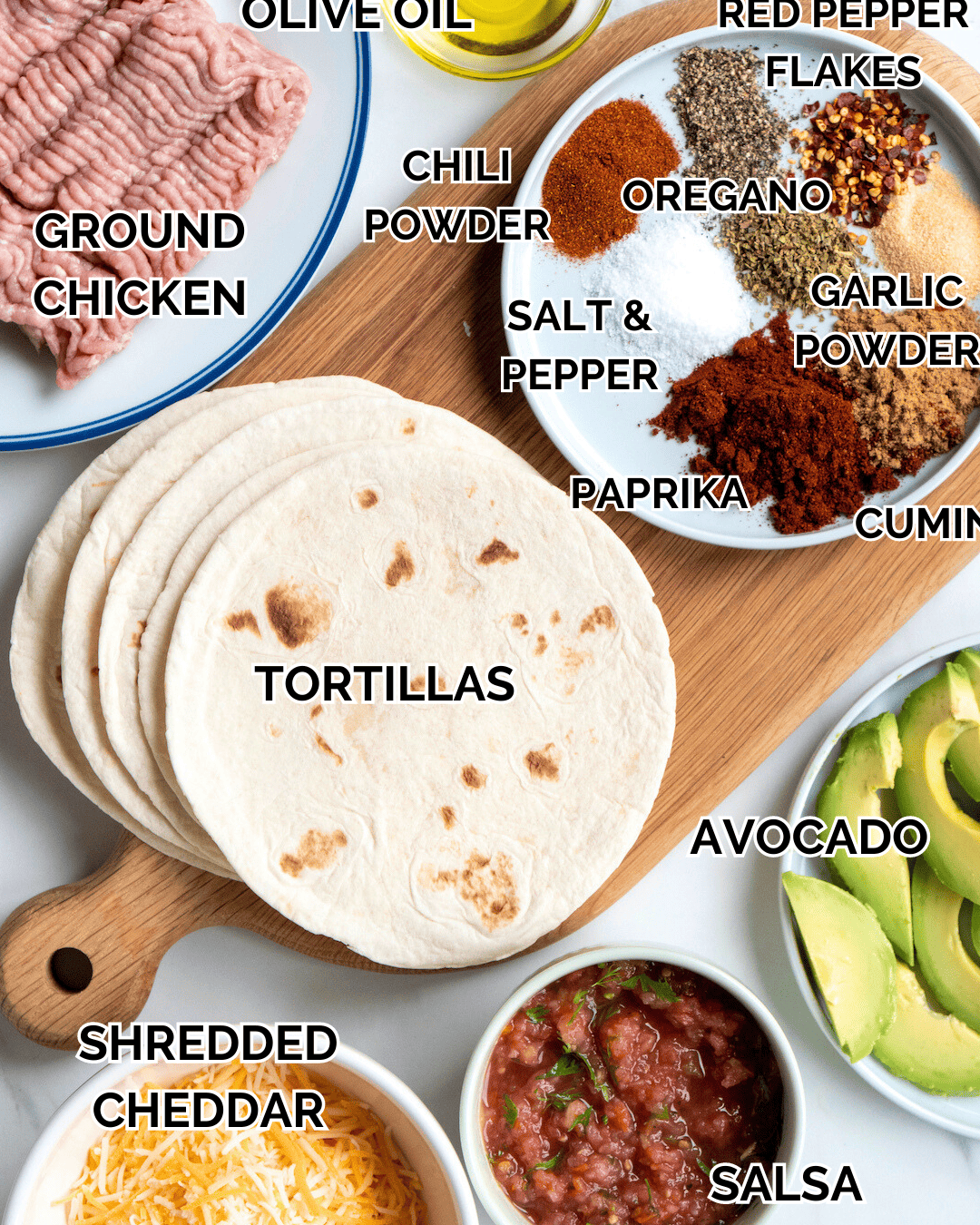 Tacos de pollo molido: cena fácil entre semana