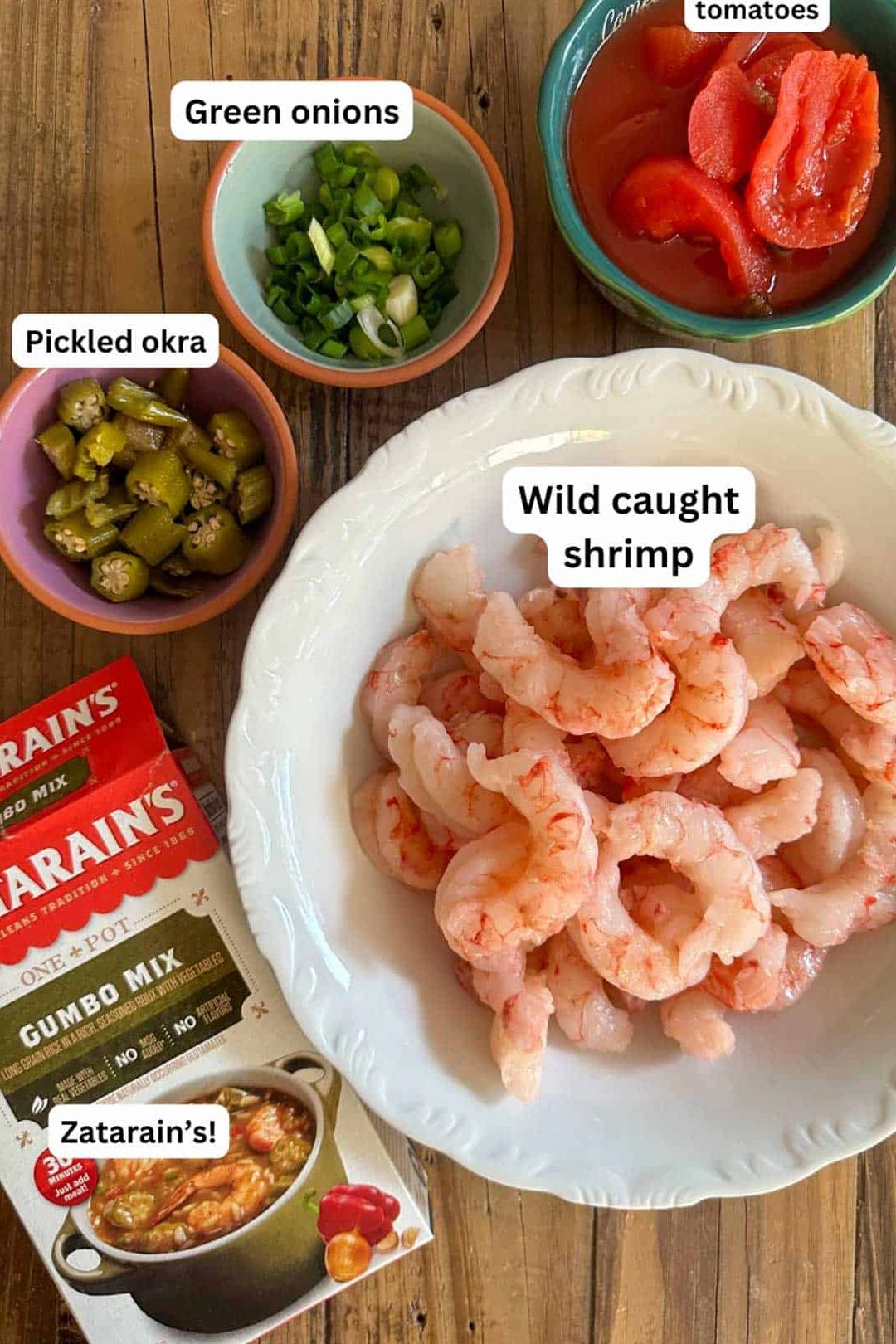 ¡Receta fácil de gumbo con camarones usando la mezcla de gumbo de Zatarain!