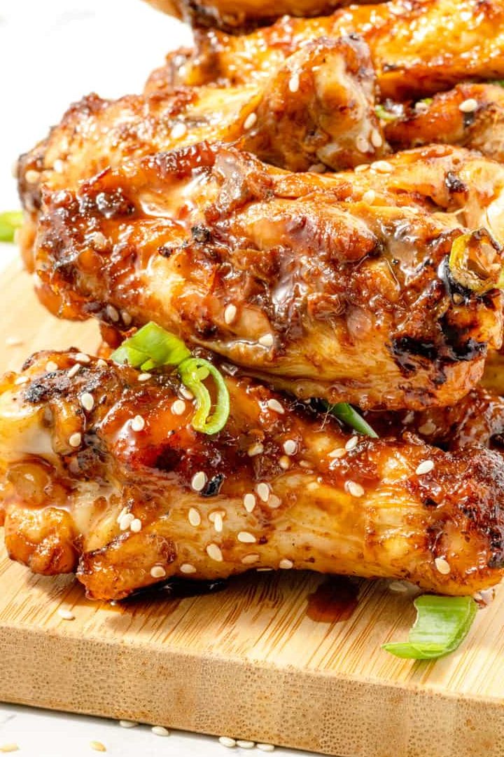Receta coreana de alitas a la parrilla a la barbacoa (alitas a la parrilla fáciles)