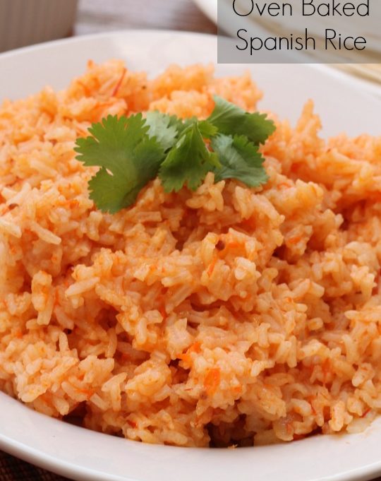Arroz Español Al Horno