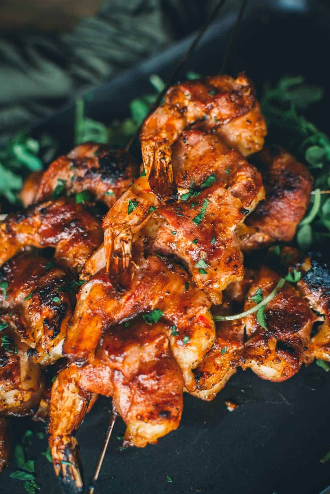 Camarones Envueltos En Tocino A La Parrilla - Girl Carnivore