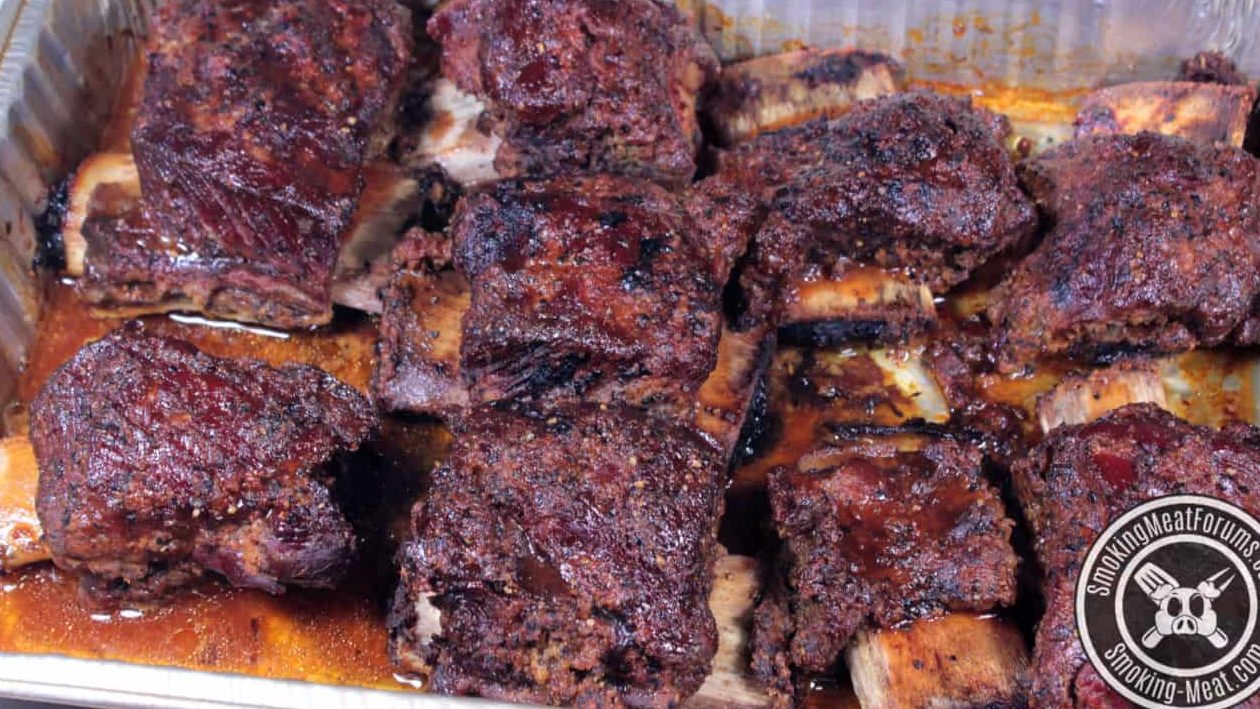Costillas de res ahumadas estofadas en vino: aprenda a ahumar carne con ...