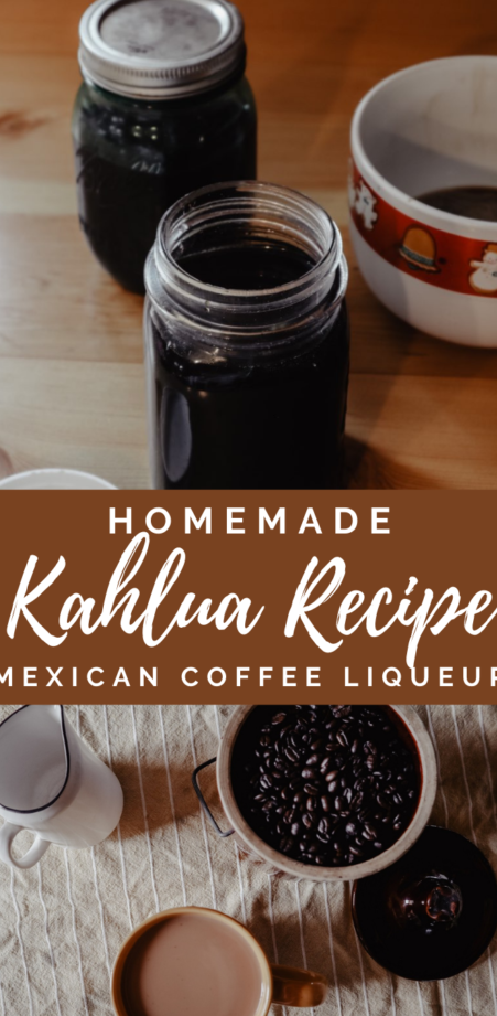 Receta casera de Kahlua sin alcohol