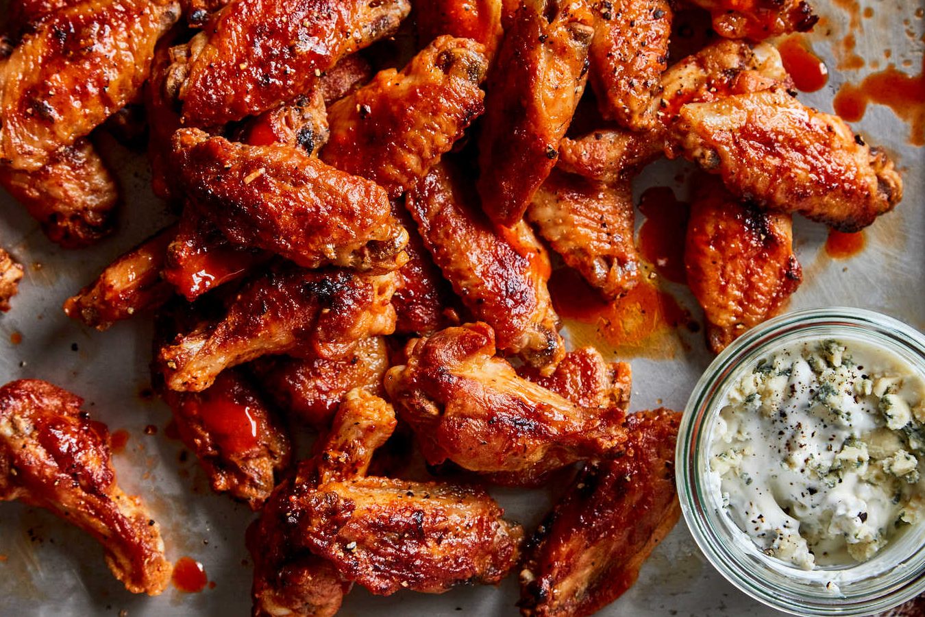 Receta de alitas de búfalo al horno