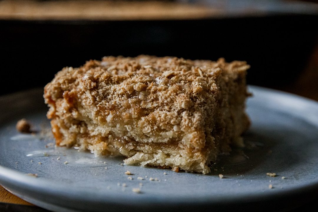 Pastel de plátano Traeger, o lo que hagas