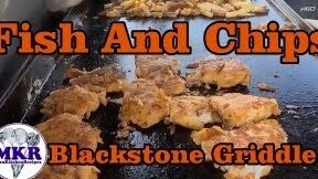 Fish and Chips en la plancha Blackstone Pro Series: BBQ & Grill...