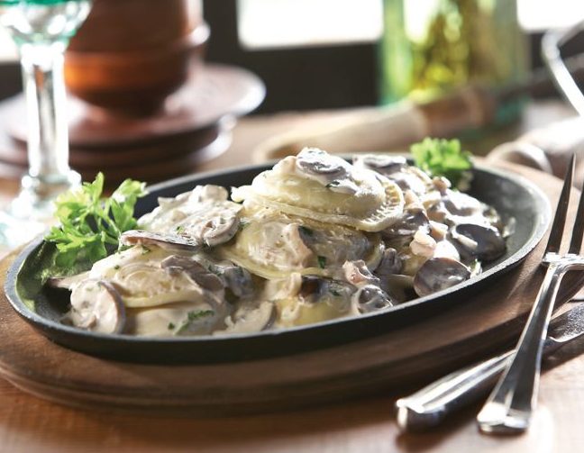 Raviolis De Carne Stroganoff