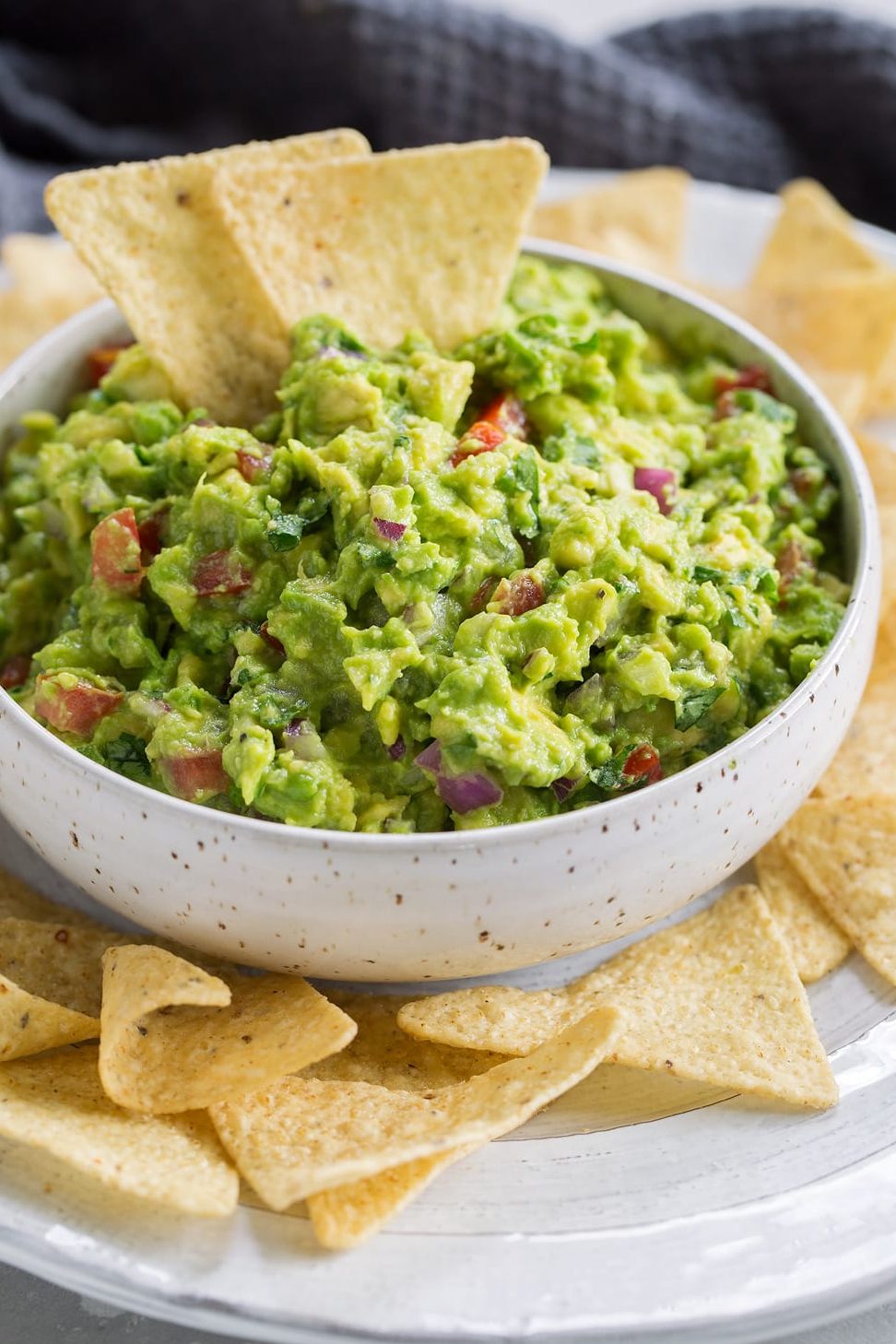 Receta casera de guacamole