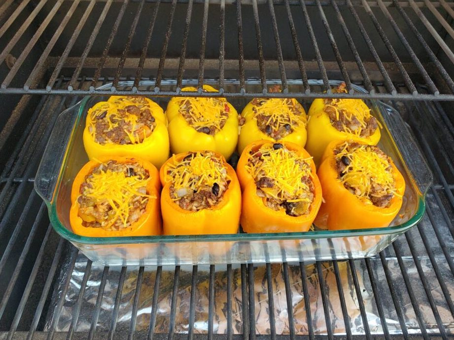 Receta fácil de pimientos rellenos ahumados