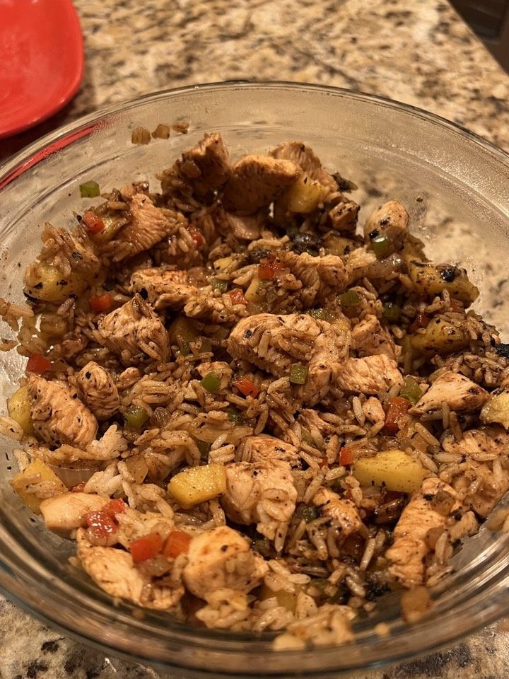 Barcos de piña y pollo dulce y picante Blackstone: fácil ...