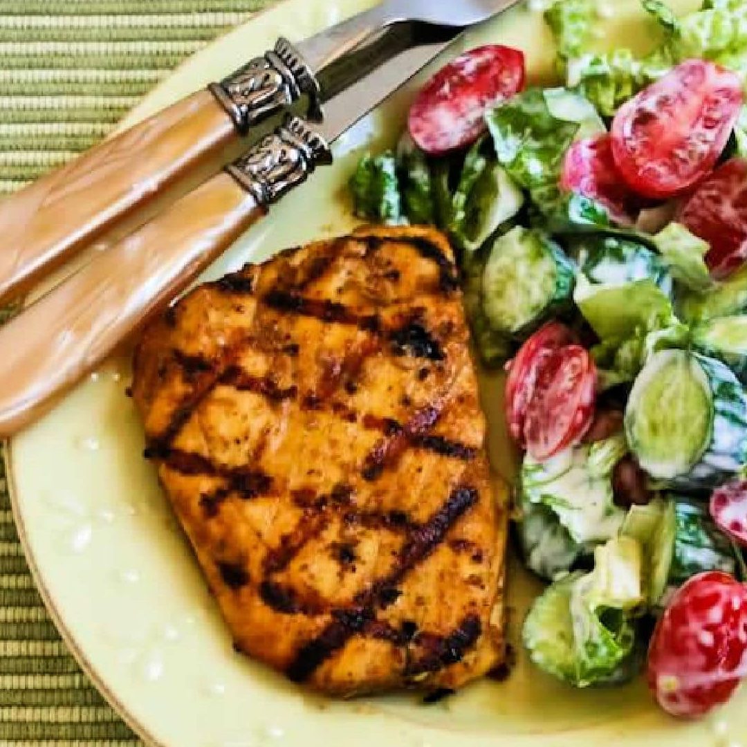 Fletán marinado a la parrilla con comino y lima – Kalyn's Kitchen