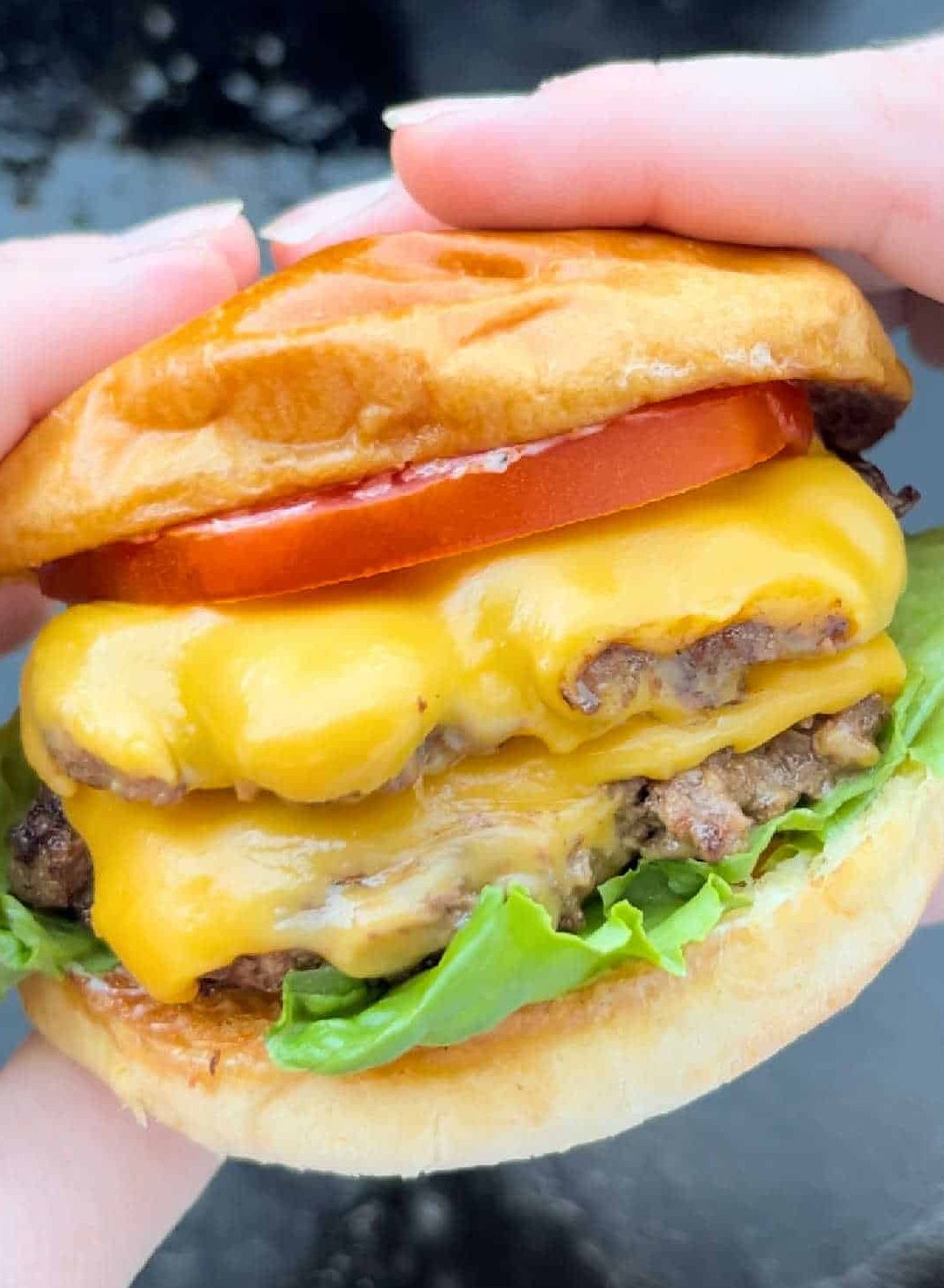 Cómo hacer hamburguesas Smash en Blackstone Griddle - Pastel de carne y ...