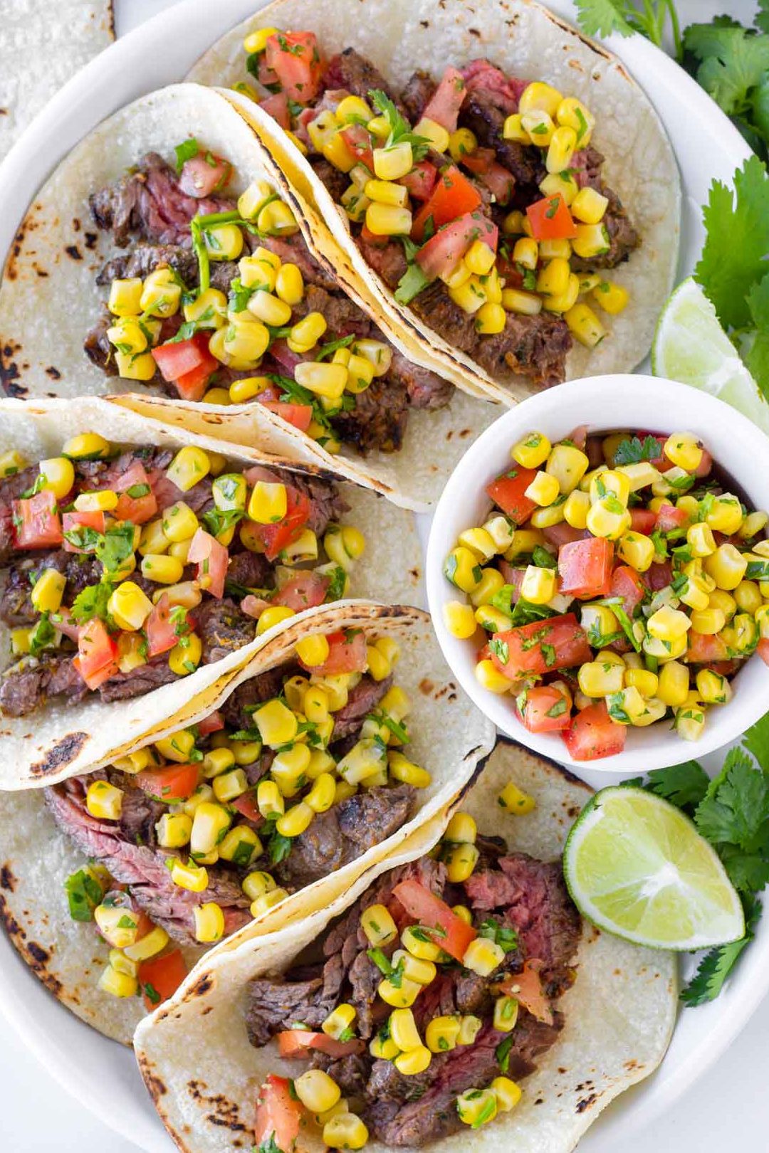 Tacos de falda con adobo fácil - Cooking For My Soul