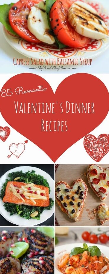 85 recetas para una cena romántica de San Valentín en casa...